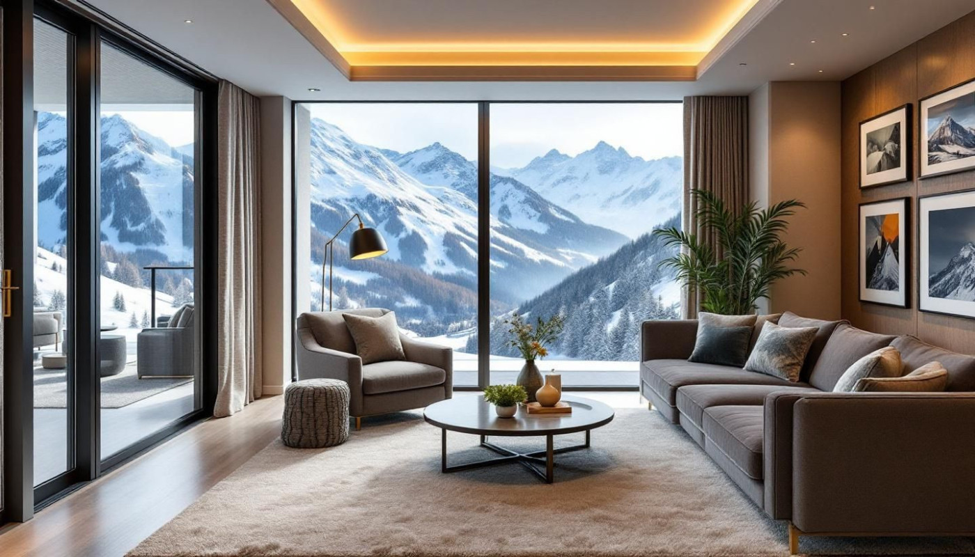 Les avantages d'un appartement de luxe en station de ski